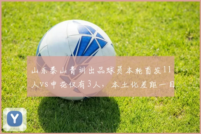 山东泰山青训出品球员本轮首发11人vs申花仅有3人，本土化差距一目了然